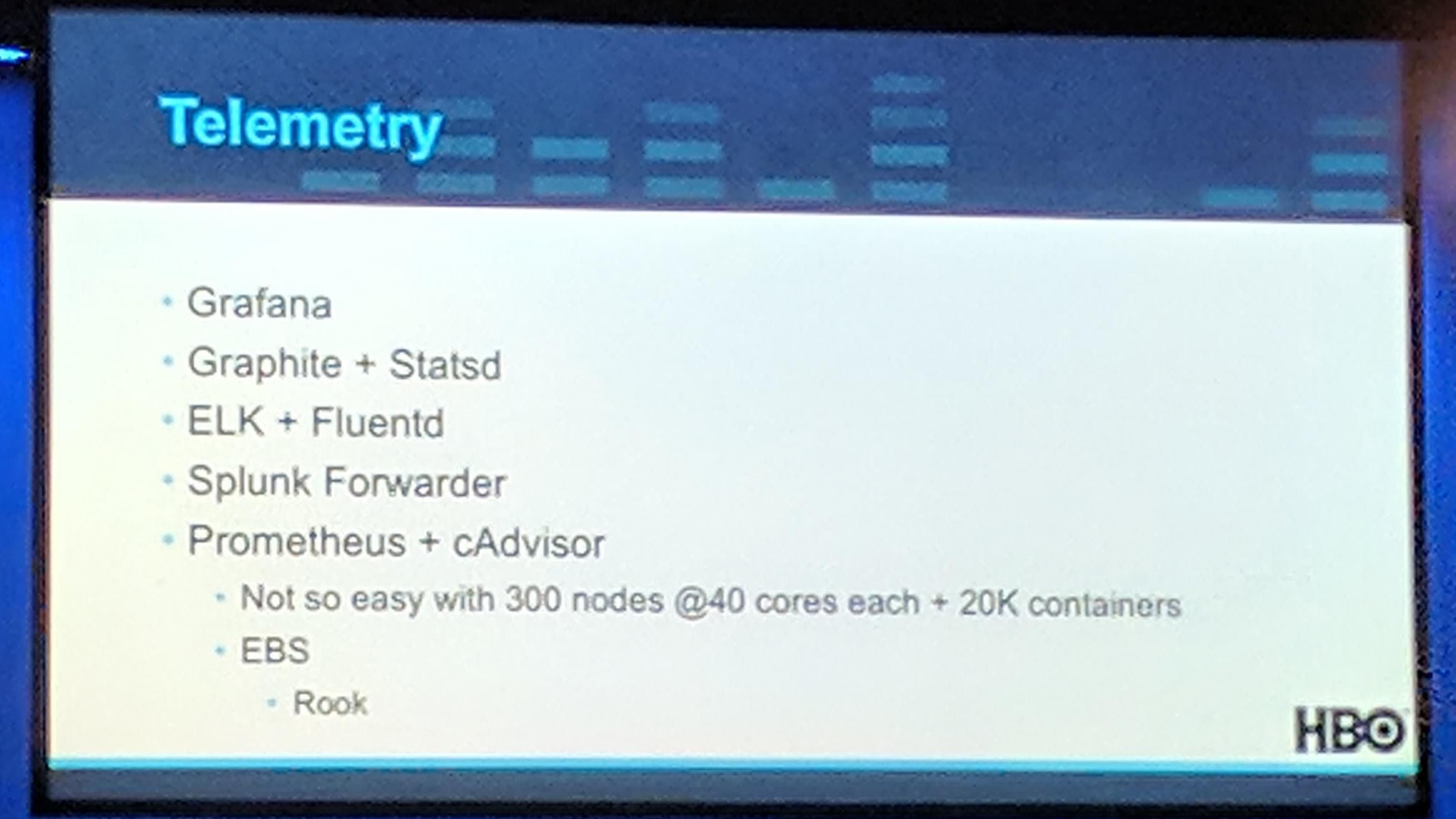 KubeCon: Keynote Kubernetes Telemetry