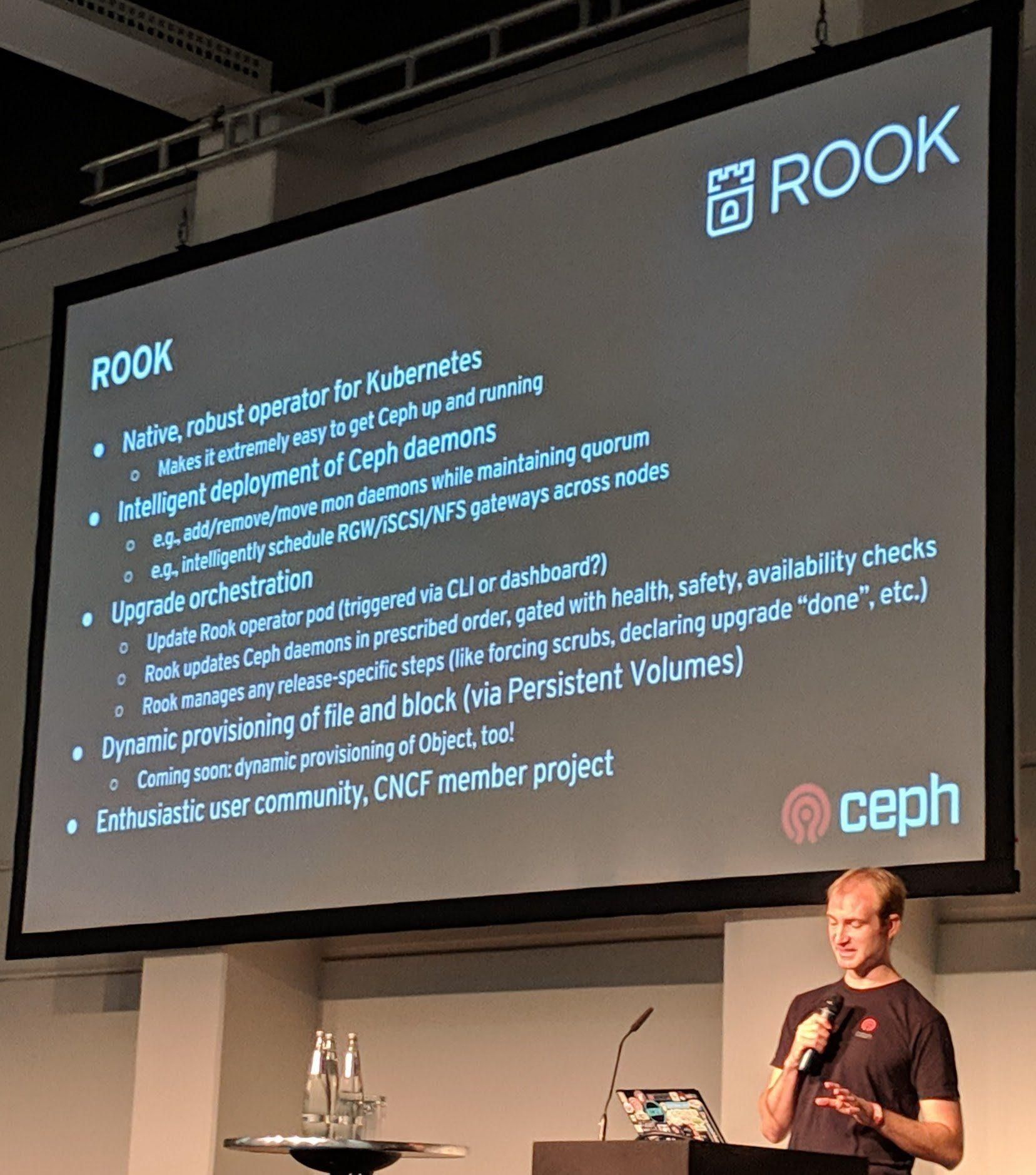 Ceph Day Berlin 2018 - State Of Ceph, Sage Weil, Red Hat - Rook