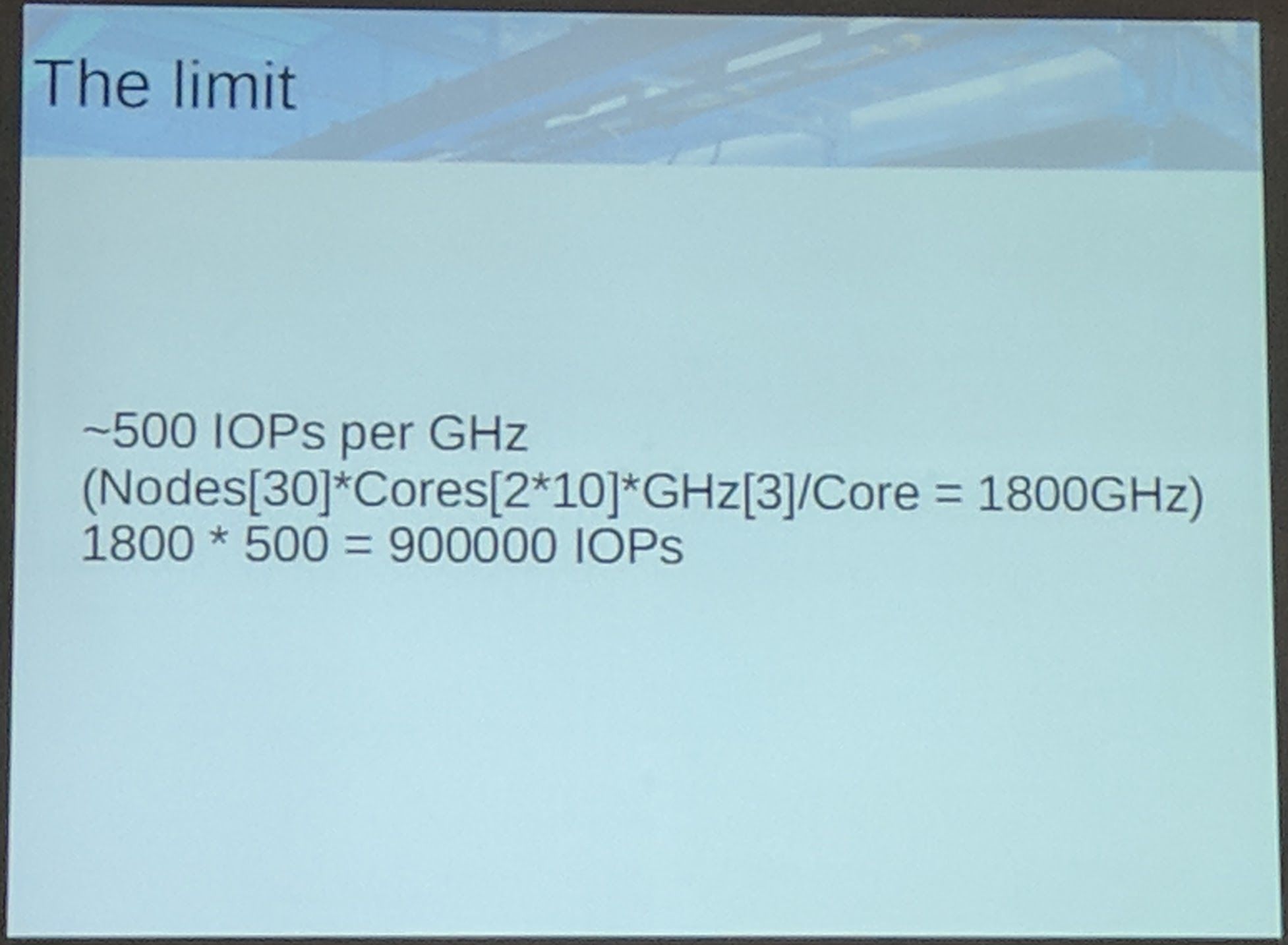 Ceph Day Darmstadt 2018 - SSD-only Performance with Ceph - The Limit