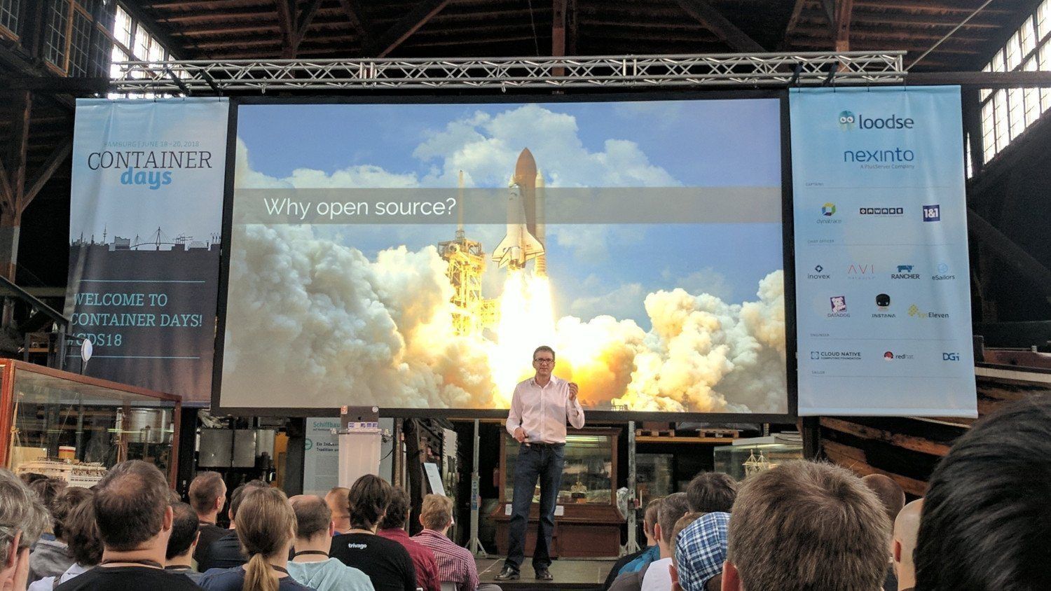 Container Days 2018 - 'Why open source?'