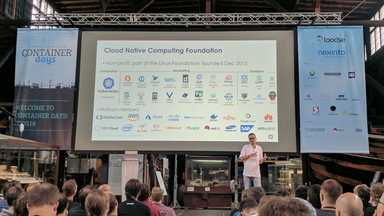 Container Days 2018 - Cloud Native Computing Foundation project landscape