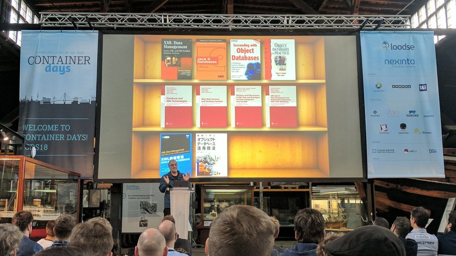 Container Days 2018 - Day #1 Don't buy these books.