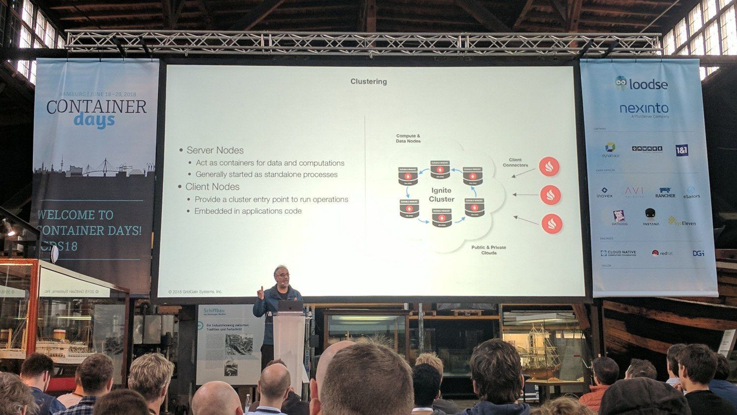 Container Days 2018 - Day #1 Apache Ignite Clustering