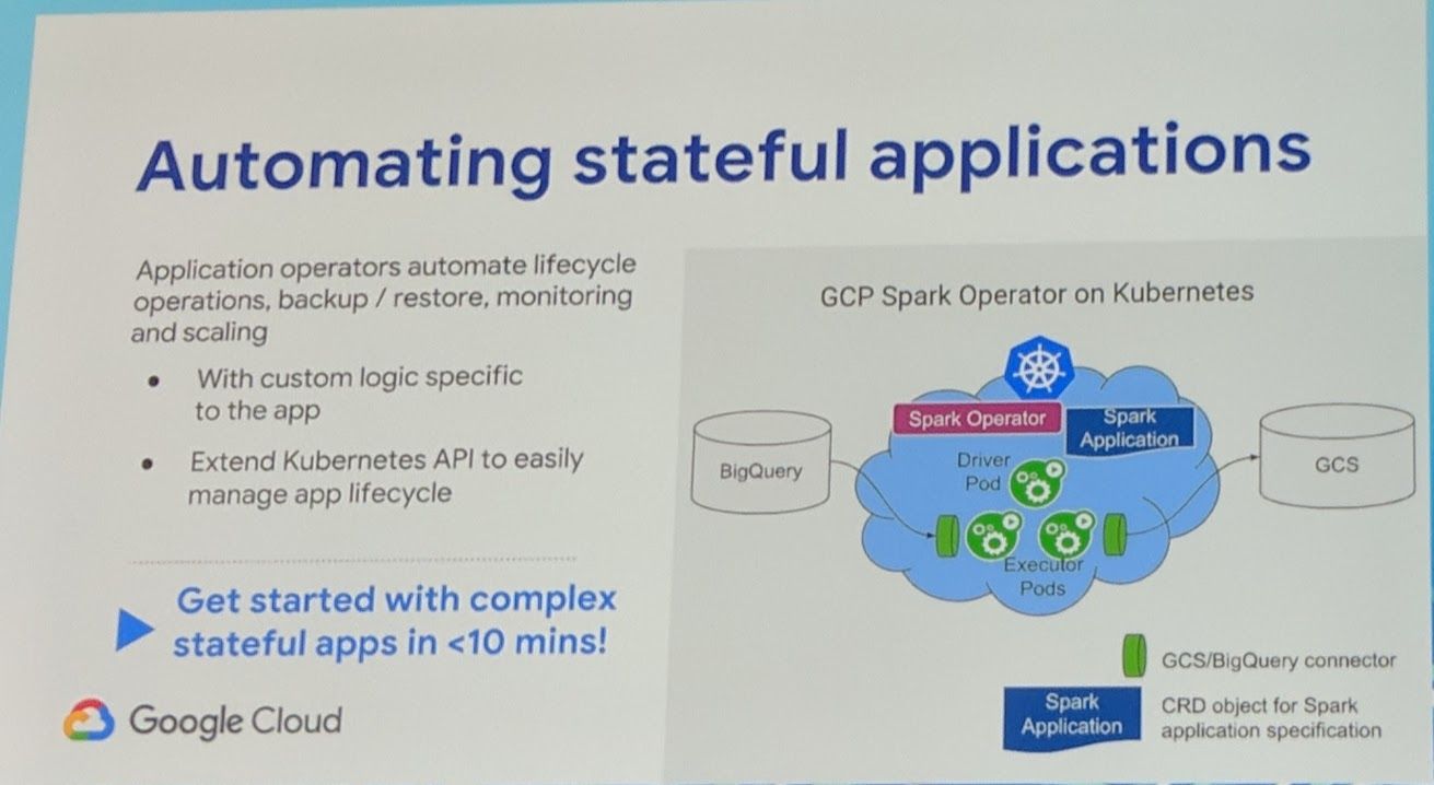 KubeCon - Keynote - Automating stateful applications