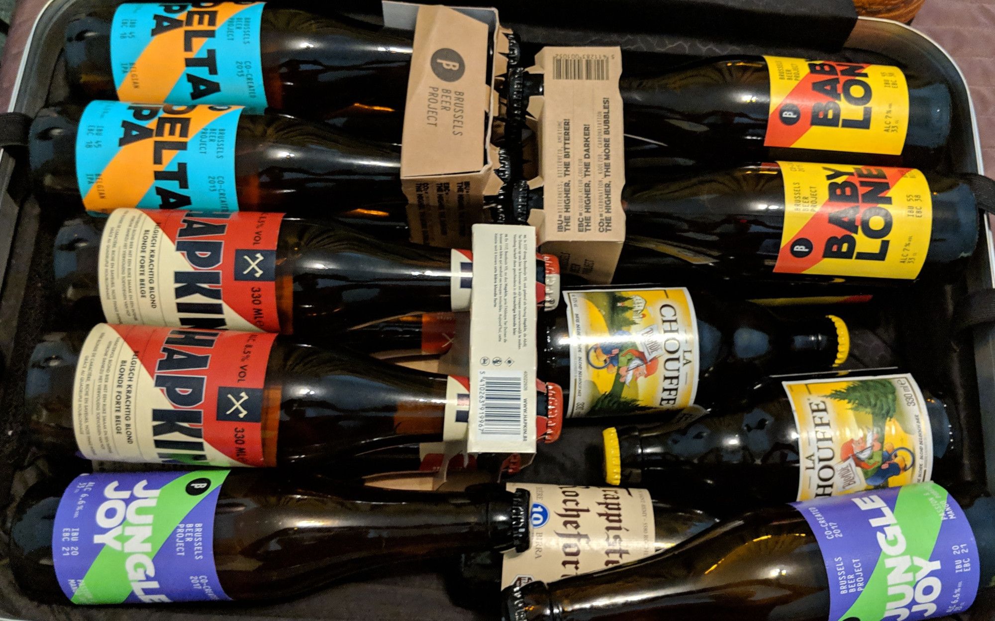 FOSDEM'19 Brussels - Belgian Beers are a must as a gift