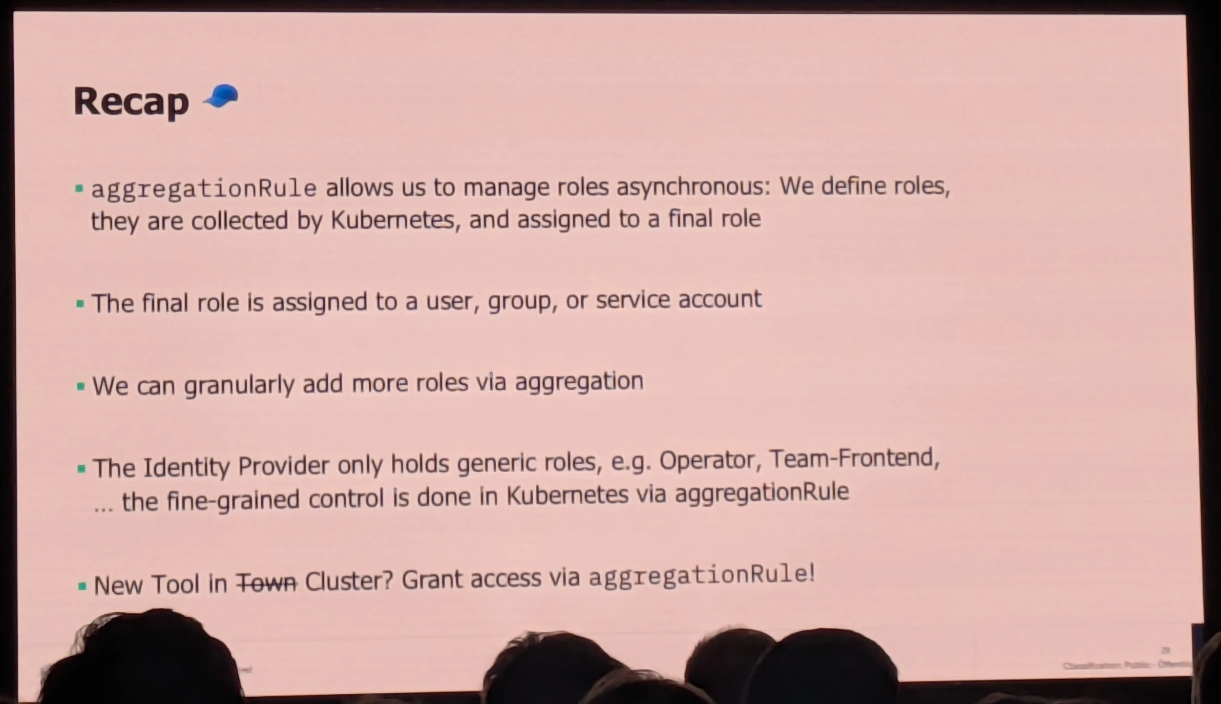 CDS2026 - Kubernetes RBAC at scale without losing your sanity - Kevin Gimbel - Recap